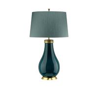 Lampada da Tavolo Lampada da Comodino Scrivania Lampada Lato Ceramica Turchese