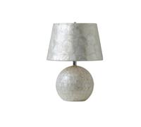 Lampada da tavolo Lampada da lettura Lampada da scrivania a forma di conchiglia dal design minimalista for soggiorno, camera da letto, comodino e studio Lampada da comodino per camera da letto(Grande)