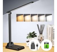 Lampada da Tavolo Lampada da Scrivania con 2500mAh Batteria Lampada da Tavolo