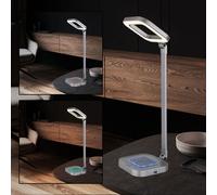 Lampada da tavolo Lampada da tavolo LED 8W touch dimmer RGB ALU grigio bianco H 43 cm