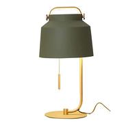 Lampada da Tavolo Lampada da Tavolo Vintage Verde Lampada da Tavolo Rustica LED Industriale Retro con Interruttore Paralumi Classici Scrivania Camera da Letto Lettura Lampada Comodino