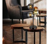 Lampada da Tavolo Lampadario Camera Letto Scrivania Lampada Tavolo Vetro LED [EEK: F]