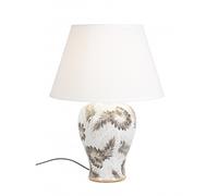 Lampada da Tavolo Leaf Porcellana h64 Bizzotto Cod.0821063