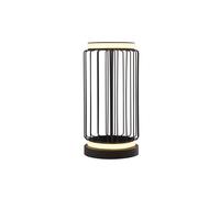 Lampada Da Tavolo LED 33 Cm Alta Ø 16 Cm Nera Bianca 3000 K 365 Lm Moderna [EEK: G]