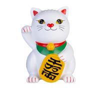 Lampada da tavolo LED bianca a bassa tensione Lucky Kitty, perfetta combinazione