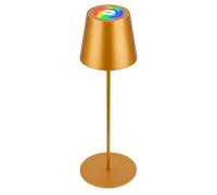 Lampada da tavolo LED Calida 200 lm bianco caldo H 36 cm oro Oro