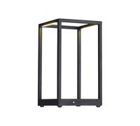 Lampada Da Tavolo LED Dimmerabile Touch Nera 26 Cm 4 W Per Ufficio E Soggiorno