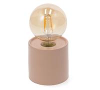 Lampada da tavolo Led Ditadi 1W Rosa a batteria Bianco caldo 2500K M mimotec