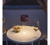 Lampada da tavolo LED Fleur di Foscarini, rosso bordeaux Foscarini