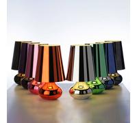 Lampada da tavolo LED Kartell Cindy, blu metallizzato Kartell