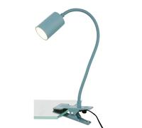 Lampada da tavolo LED Kleks 290 lm bianco caldo 40x10 cm blu Blu piccione