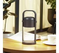 Lampada da tavolo LED Lindby Kalevi, nero, alluminio, CCT LINDBY