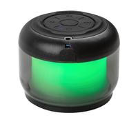 Lampada da tavolo LED Rabalux con altoparlante Bluetooth ricaricabile nero
