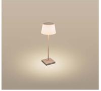 LAMPADA DA TAVOLO LED RICARICABILE CENTURY TORTORA