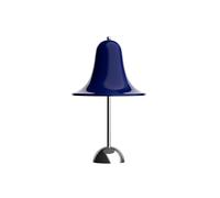 Lampada da tavolo LED ricaricabile Verpan Pantop, blu notte, altezza 30 cm Verpan