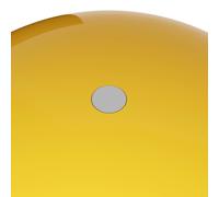 Lampada da tavolo LED ricaricabile VERPAN WIRE, gialla, altezza 25 cm, IP44 Verpan
