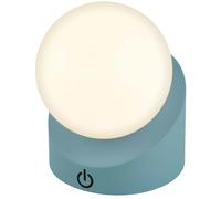 Lampada da tavolo LED Sora 150 lm bianco caldo H 10 cm blu Blu