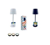 LAMPADA DA TAVOLO LED TINTA UNITA ZOO CON TAGGY