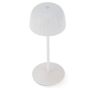 Lampada da tavolo Led Touch Gonza 2W Bianca portatile ricaricabile energia solare Bianco caldo 3000K M mimotec