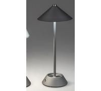 Lampada Da Tavolo LED TOUCH Grigia Opaca H. 33cm In Metallo Formano [EEK: G]