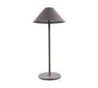 Lampada da tavolo Led touch Nam Grigia 5W portatile a batteria ricaricabile USB Dimmerabile Wisdom