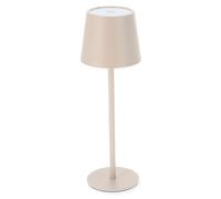 Lampada da tavolo Led touch Serena 2W Beige CCT temperatura colore regolabile portatile a batteria ricaricabile USB M mimotec
