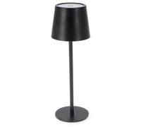 Lampada da tavolo Led touch Serena 2W Nera CCT temperatura colore regolabile portatile a batteria ricaricabile USB M mimotec