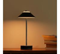 Lampada da tavolo LED wireless LuminexDesigns - Touch dimmerabile, 3000K/4500K/6000K, USB-C, batteria 5200mAh, design in pelle, base magnetica, memoria