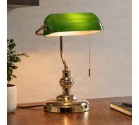 Lampada da tavolo Lindby Milenka, ottone, altezza 39 cm, metallo LINDBY