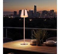 Lampada da Tavolo Luce per Esterni Lettura Batteria Touch Dimmer Rame Regolabile [EEK: Non valutato]