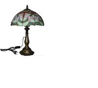 LAMPADA DA TAVOLO LUMESCRIVANIA STILE TIFFANY LUME COMODINO SCRITTOIO SHABBY