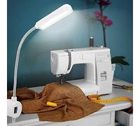 Lampada da Tavolo Luminosa efficiente, Luce per Macchina da Cucire a Basso consumo ad Alta luminosità, Protezione Ambientale per la Lettura dello Studio(European regulations)