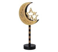 Lampada Da Tavolo Luna E Stella,Lampada Da Tavolo Luna, Lampada da Tavolo LED romantica con luna, La notte romantica scolpita cava accende la luce decorativa dell'atmosfera per il soggiorno