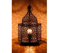 Lampada Da Tavolo Marocchina Orientale Lampada Da Comodino Nera