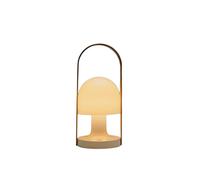 Lampada da Tavolo Marset FollowMe Plus Bianco/legno di Quercia