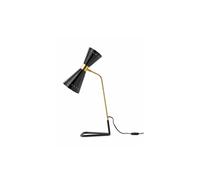 Lampada da Tavolo Megafono 2 Oro/ Nero/Avorio