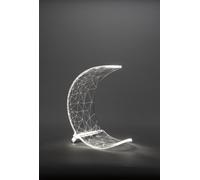 Lampada da tavolo mezza luna in plexiglass PMMA iPLEX - Mini Mun Orione