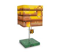 Lampada Da Tavolo Minecraft Gialla A Nido D'Api Con Bee 3D Puller
