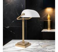 Lampada Da Tavolo MINISTERO In Bronzo Chiaro E Ottone