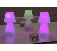 Lampada Da Tavolo Mod. Lola 20 a Batteria Fredda E Rgb