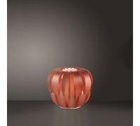 Lampada Da Tavolo Moderna 1 Luce Queen In Polilux Rame D42 Made In Italy [EEK: A++]
