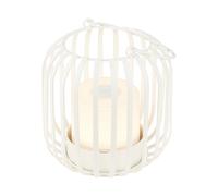 Lampada Da Tavolo Moderna Bura Metallo Bianco Led Integrato 2W 2700K