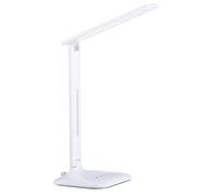 Lampada Da Tavolo Moderna Caupo Policarbonato Bianco Luce Led Integrato 2,1W