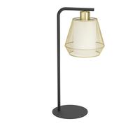 Lampada Da Tavolo Moderna Ciudadela Acciaio Nero 1 Luce E27