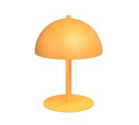 Lampada Da Tavolo Moderna Demetra Acciaio Arancione 2 Luci G9 Ip20