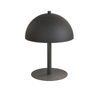 Lampada Da Tavolo Moderna Demetra Acciaio Nero 2 Luci G9 Ip20