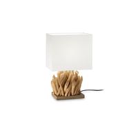 Lampada da tavolo moderna in legno naturale classico DL0135