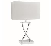 Lampada Da Tavolo Moderna In Tessuto Bianco E14 40W Lampada Da Camera Da Letto