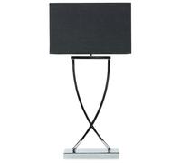 Lampada da tavolo moderna nera Yasuni