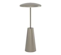 Lampada Da Tavolo Moderna Piccola Acciaio Bronzo Scuro Luce Led Integrato 2,8W